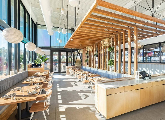 Xu hướng thiết kế quán cà phê, nhà hàng bằng khung thép